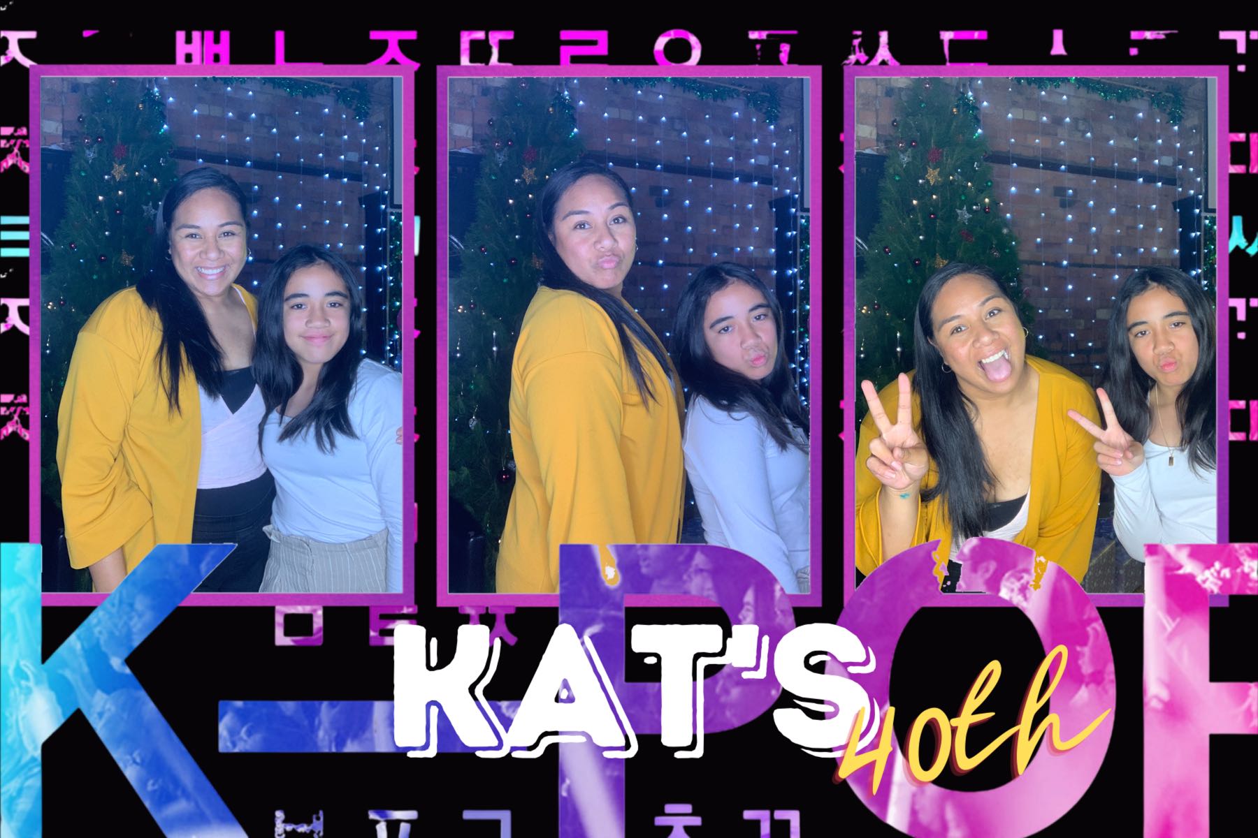Kat's 40th | View more photos from the event at gallery.photobooth.co.nz/u/SelfieCentral/Kats-40th